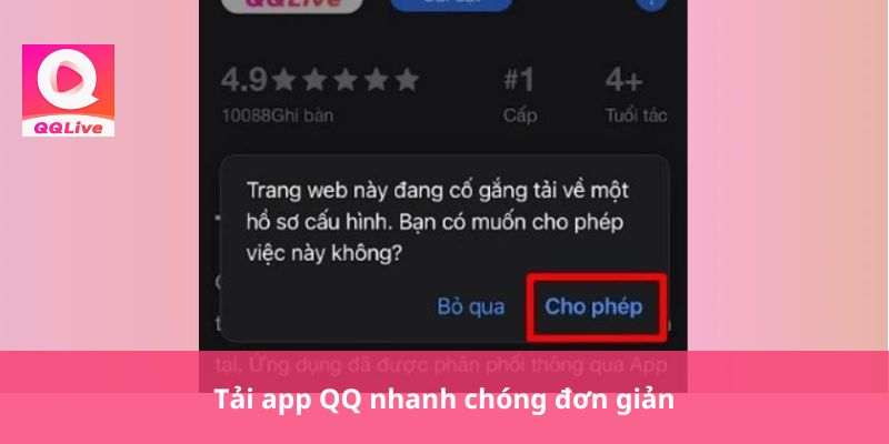 Tải app QQ nhanh chóng đơn giản