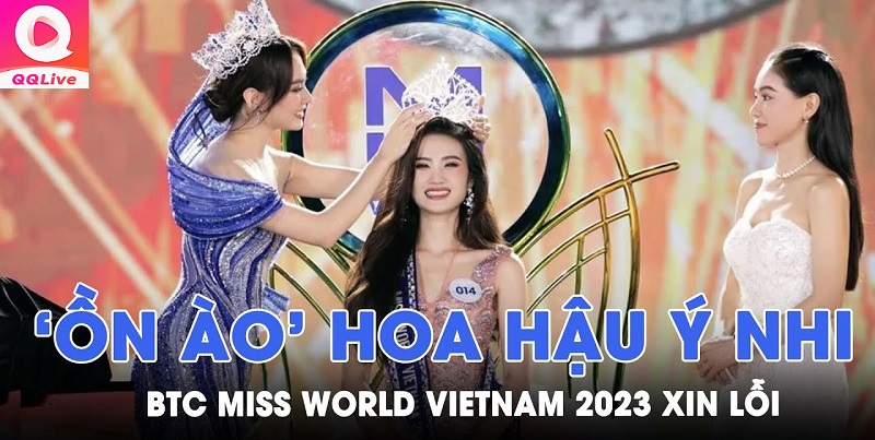 công ty hoa hậu ý nhi xin lỗi