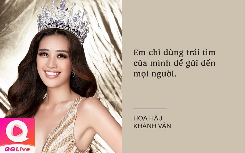khánh vân chia sẻ yêu thương