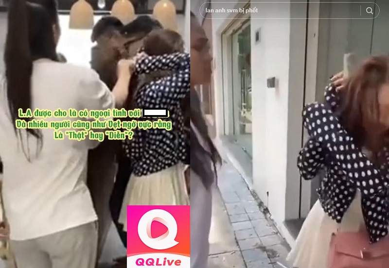 lan anh hà bị đánh