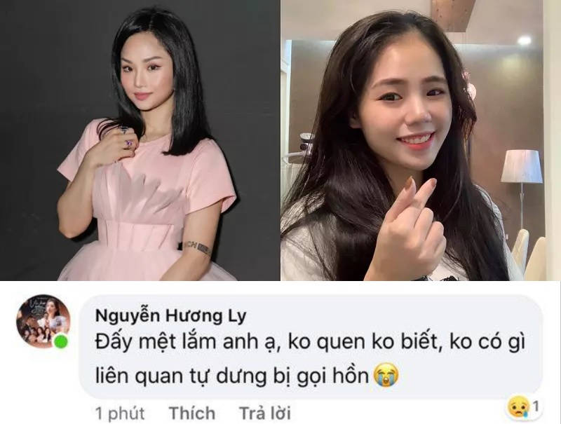 hương ly đáp trả miu lê