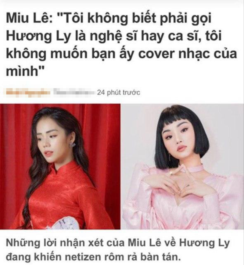miu lê cà khịa hương ly
