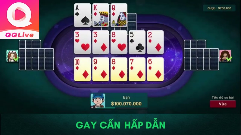 game mậu binh gay cấn