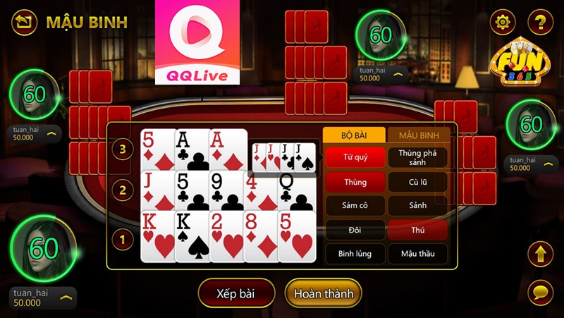 game bài mậu binh