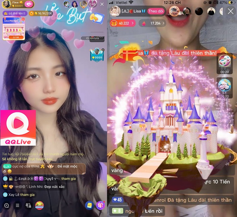 show chat QQ live app