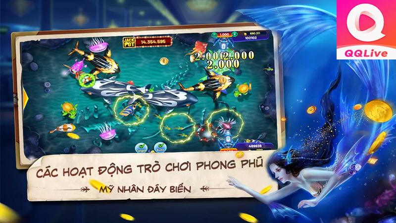 vũ khí bắn cá Mỹ Nhân Đáy Biển