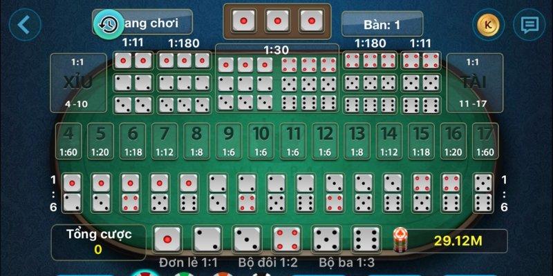 Cách chơi tài xỉu C54 cực đơn giản