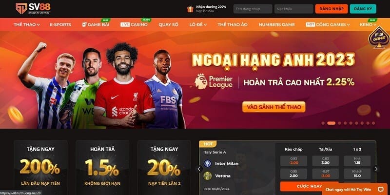 Giới thiệu tổng quan về ứng dụng SV88