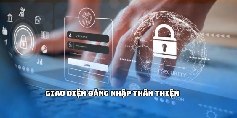 Giao diện đăng nhập thân thiện