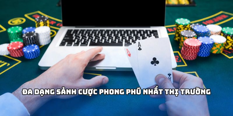 Đa dạng sảnh cược phong phú nhất thị trường