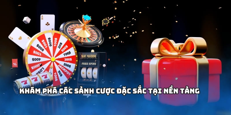 Khám phá các sảnh cược đặc sắc tại nền tảng