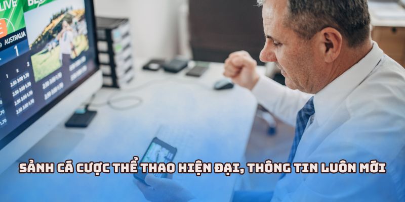 Giao diện đăng nhập cá cược thể thao nhanh, thân thiện