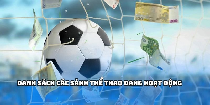 Danh sách các sảnh thể thao đang hoạt động