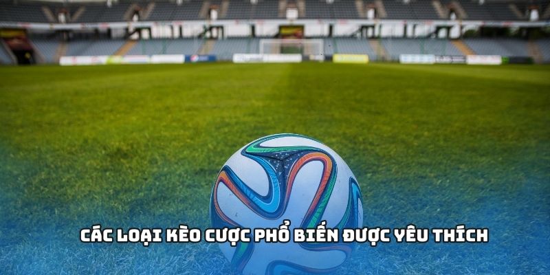 Các loại kèo cược phổ biến được yêu thích