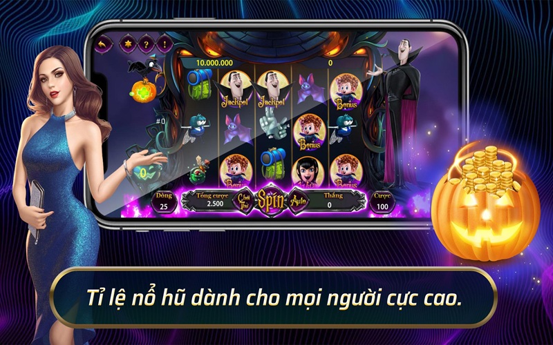 Tỉ lệ nổ hũ dành cho mọi người cực cao