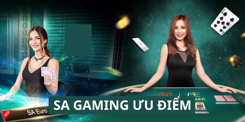 Ưu điểm của SA Gaming tạo nên thương hiệu của nhà cái Vvvwin