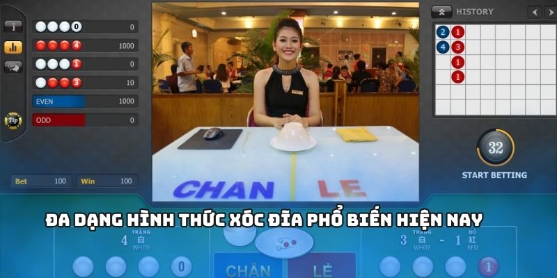 Các hình thức đa dạng có trong trò chơi
