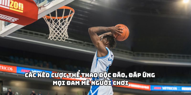 Các kèo cược thể thao độc đáo, đáp ứng mọi đam mê người chơi