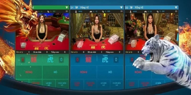 Các biến thể rồng hổ được cung cấp tại V9bet
