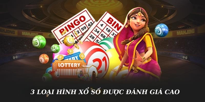 3 loại hình xổ số được đánh giá cao tại sky88