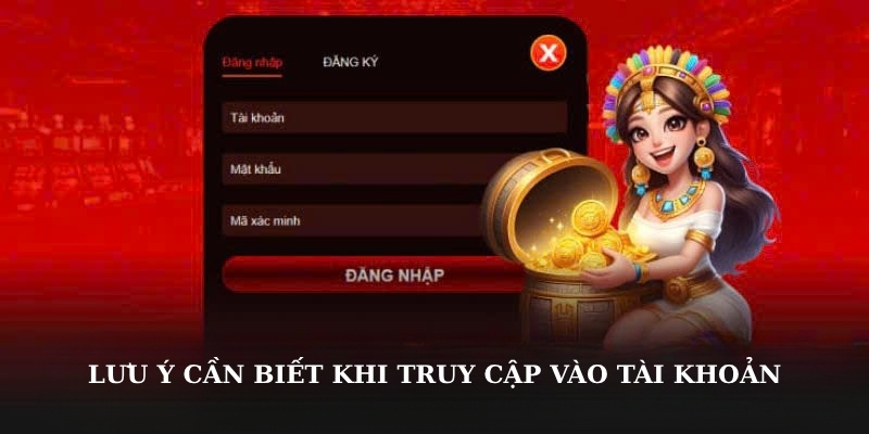 Lưu ý cần biết khi truy cập vào tài khoản 88CLB