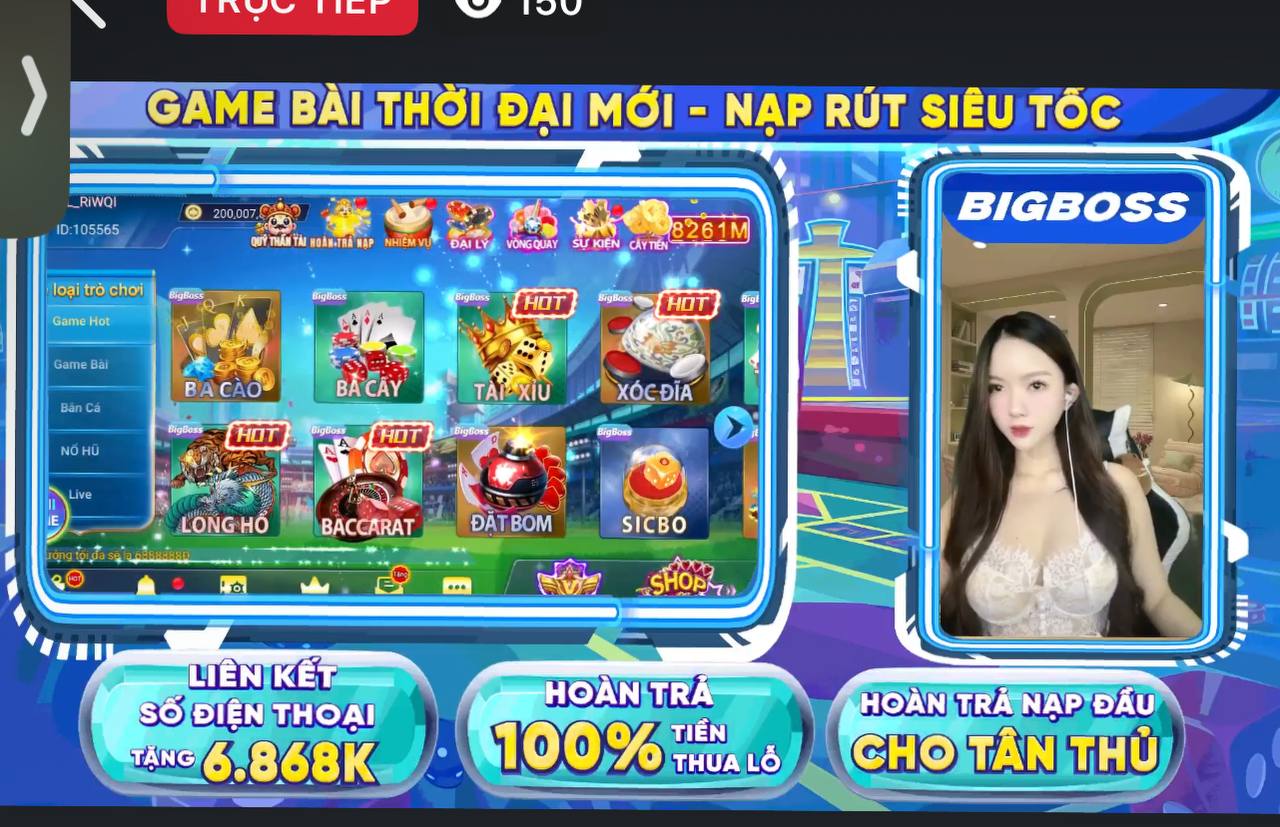 Bigboss thu hút streamer giới thiệu trên Facebook