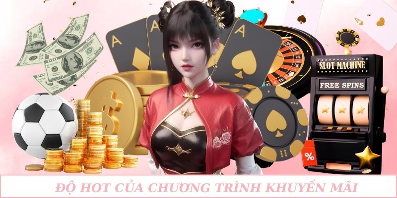 Độ hot của chương trình khuyến mãi tại sunwin