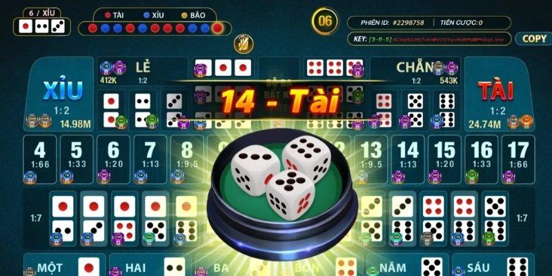 Lối chơi tài xỉu xin88 giúp anh em ăn liên tiếp