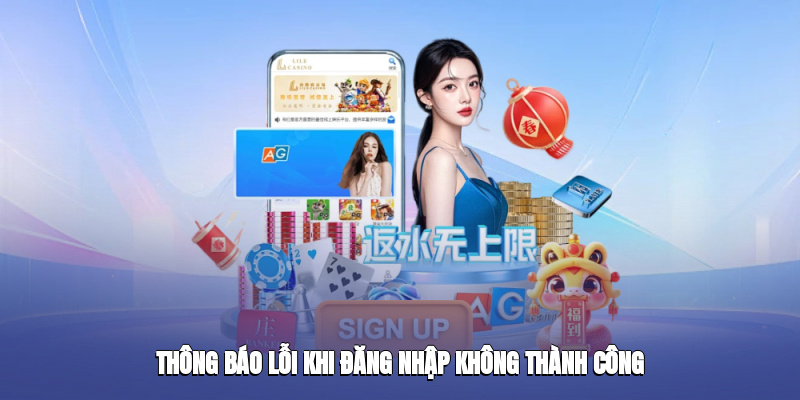 Cảnh báo lỗi xuất hiện khi quá trình bị gián đoạn