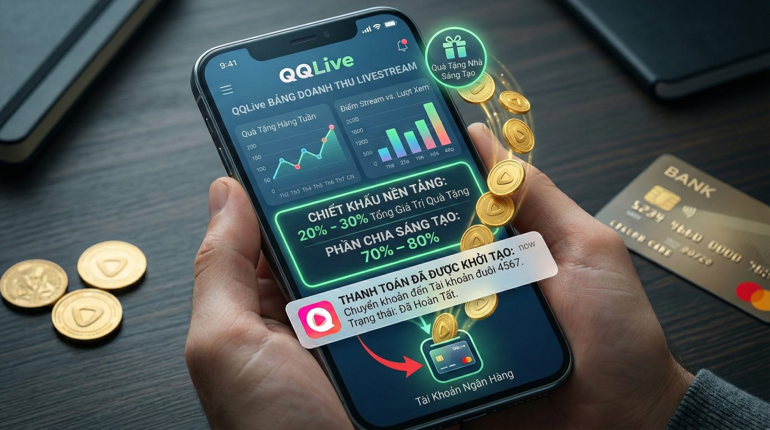 Chính sách trả thưởng rõ ràng dành cho đại lý