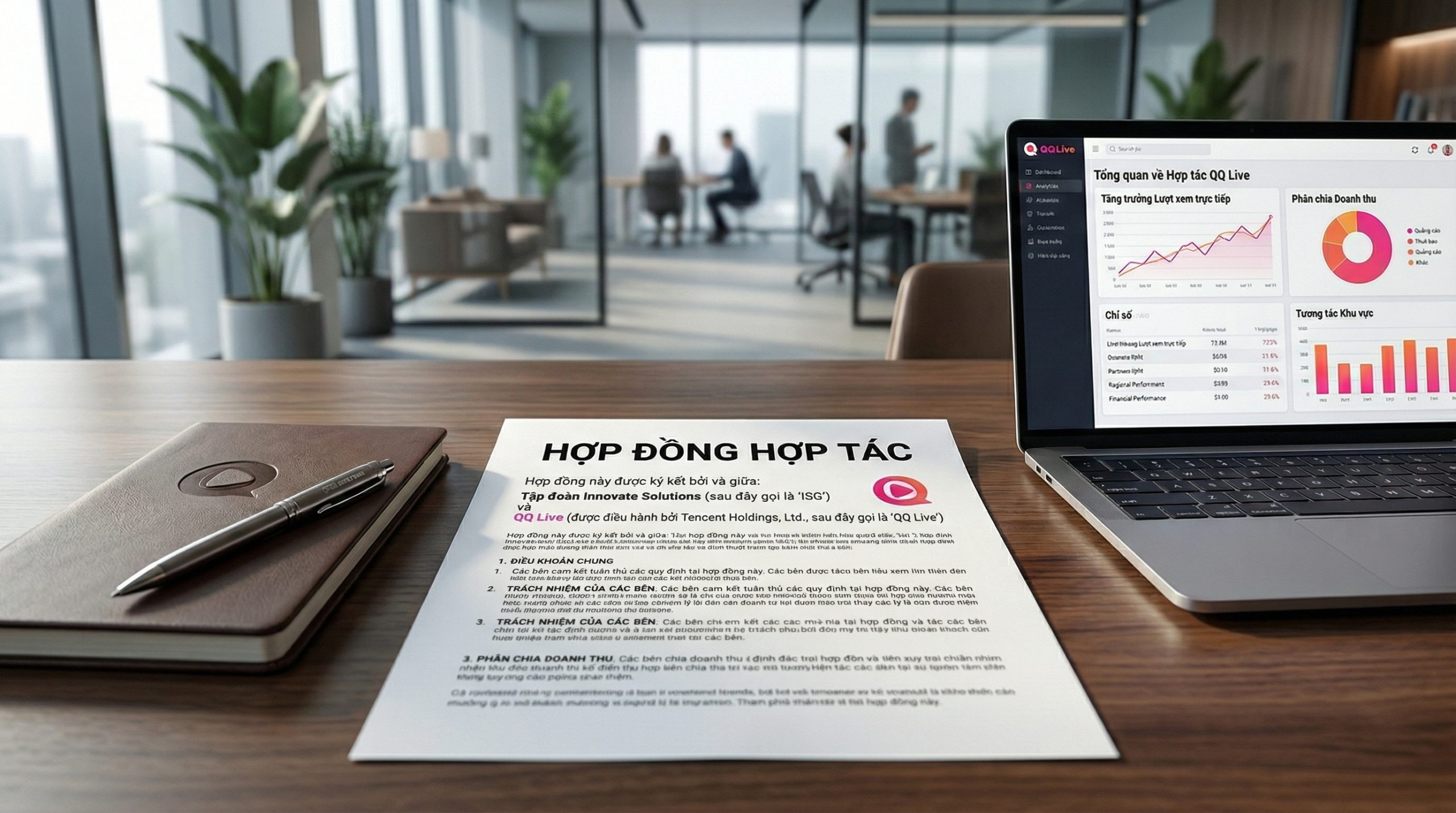 Điều khoản và chính sách hợp tác tại QQlive